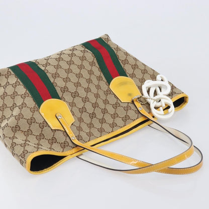 Gucci Jolie Web GG Canvas, Beige, Canvas, Tote Bag