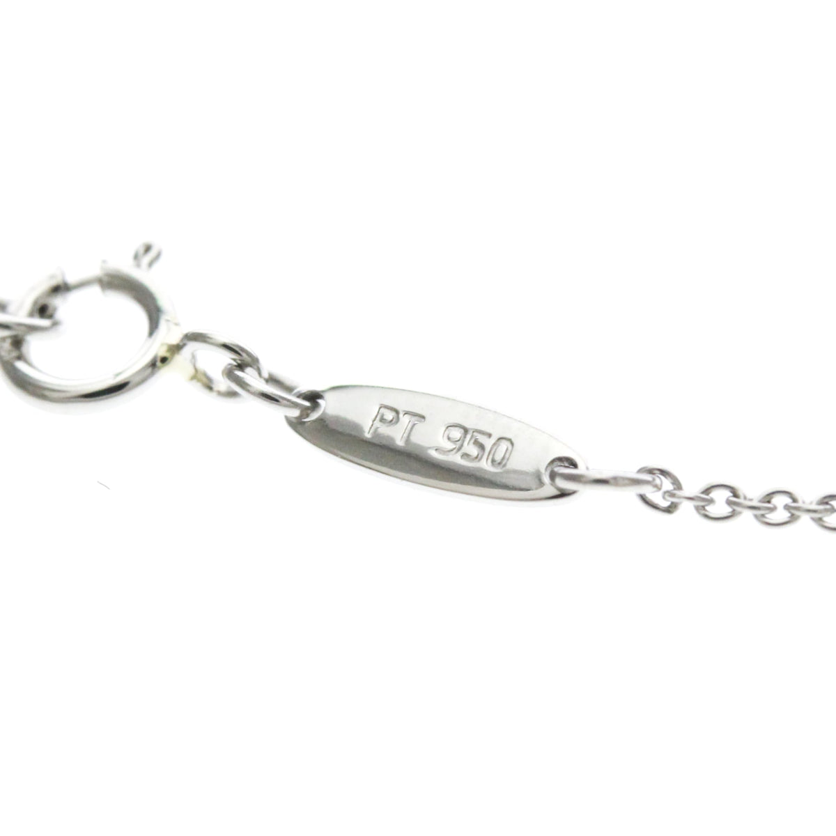 Tiffany & Co. Elsa Peretti Quadrifoglio Pendant Platinum, Silver, Platinum, Necklace