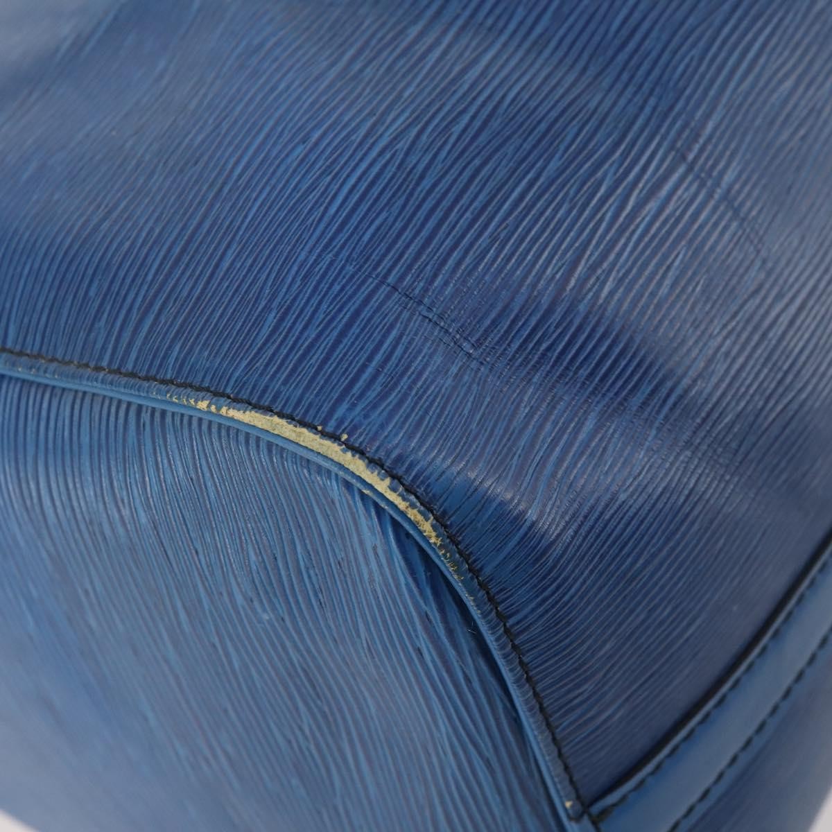 Louis Vuitton Keepall Epi Leather, Blue, Leather, Travel Bag