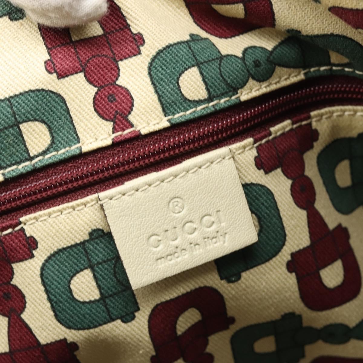 Gucci Princy Tote Guccissima Leather, Beige, Leather, Shoulder Bag