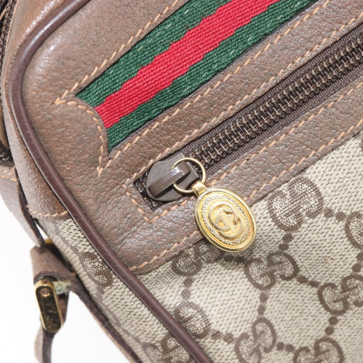 Gucci Ophidia Shoulder Bag NM GG Coated Canvas, Beige, Canvas, Shoulder Bag