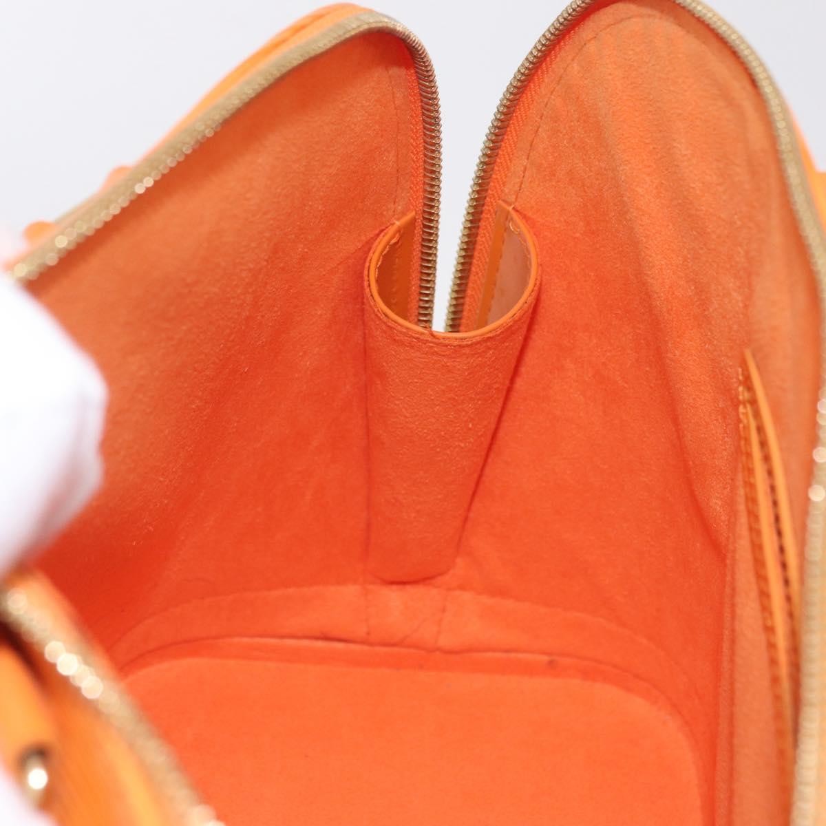 Louis Vuitton Alma Epi Leather, Orange, Leather, Handbag