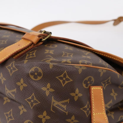 Louis Vuitton Saumur Monogram Canvas, Brown, Canvas, Shoulder Bag
