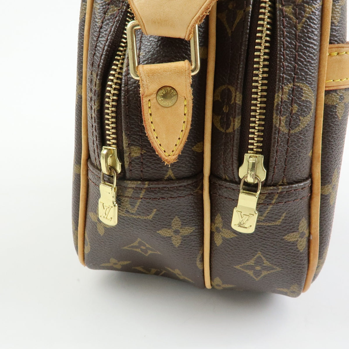 Louis Vuitton Reporter Monogram Canvas, Brown, Canvas, Shoulder Bag