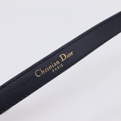 Christian Dior Vintage belt Canvas, Black, Leather, Belt
