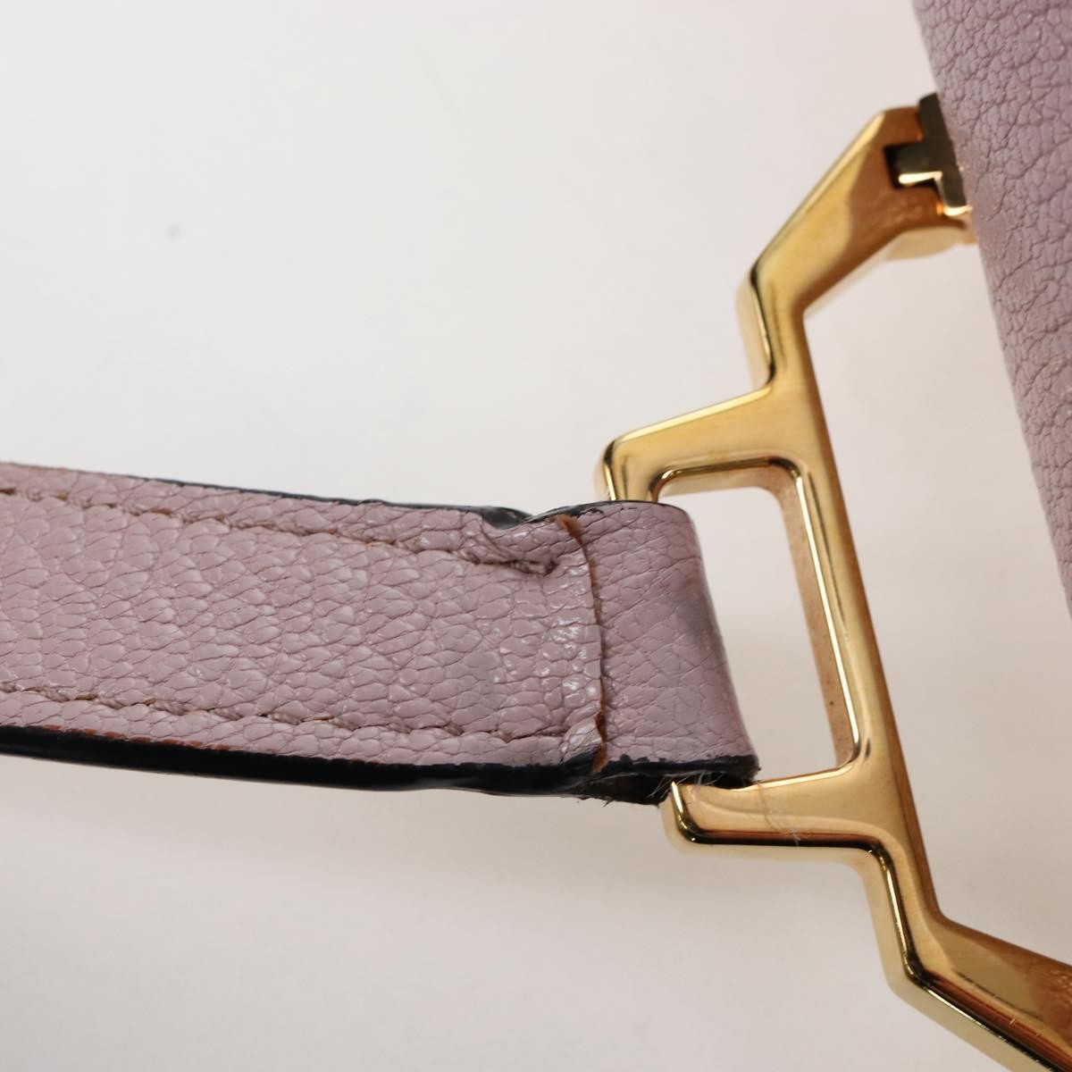 Miu Miu Logo Flap Leather, Pink, Leather, Crossbody Bag