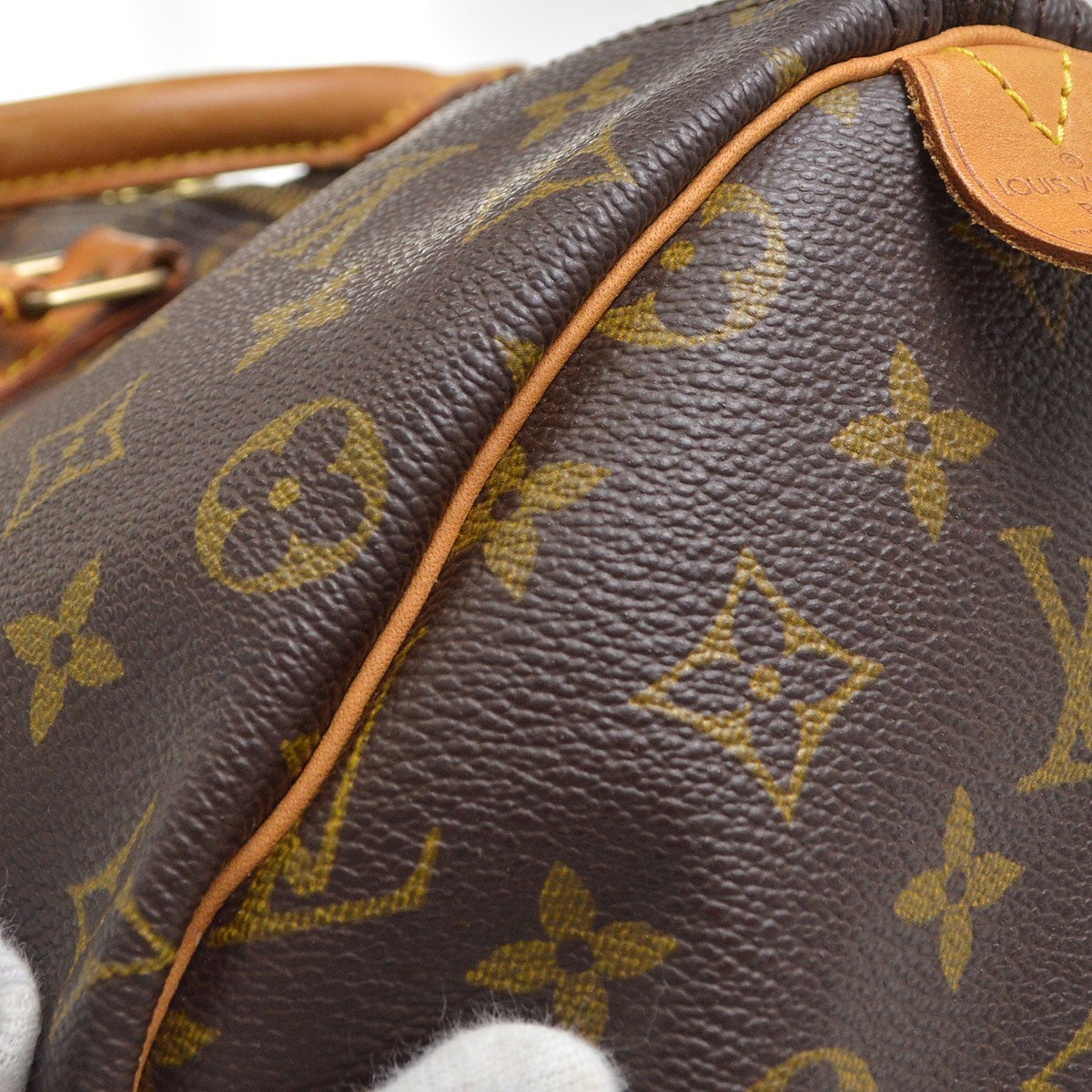Louis Vuitton Keepall Monogram Canvas, Brown, Canvas, Travel Bag