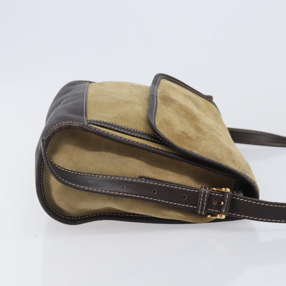 Loewe Vintage Suede, Beige, Suede, Shoulder Bag
