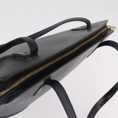 Louis Vuitton Saint Jacques Epi Leather, Black, Leather, Handbag