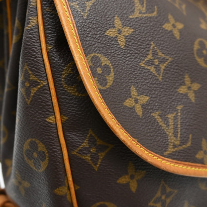 Louis Vuitton Saumur Monogram Canvas, Brown, Canvas, Handbag
