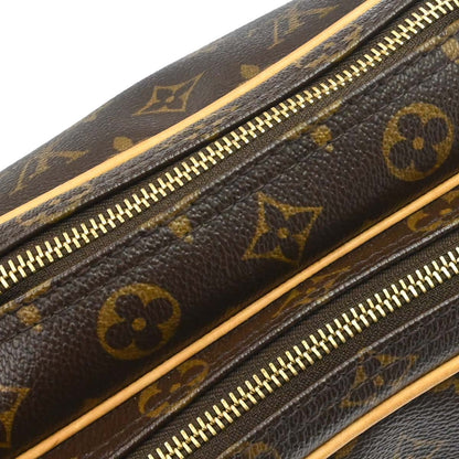 Louis Vuitton Reporter Monogram Canvas, Brown, Canvas, Shoulder Bag