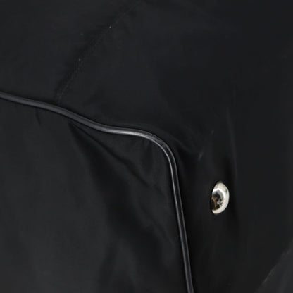 Prada Boston Tessuto, Black, Nylon, Handbag