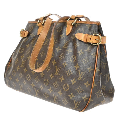 Louis Vuitton Batignolles Monogram Canvas, Brown, Canvas, Tote Bag