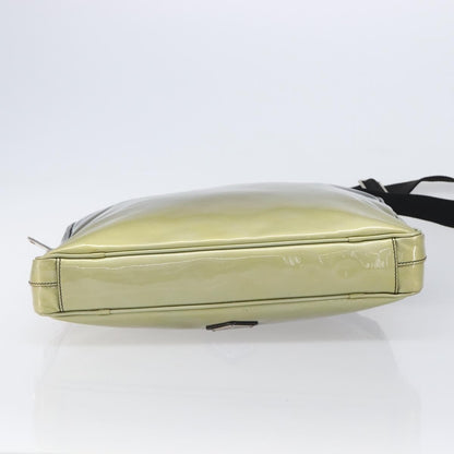 Prada Shoulder Bag Patent leather, Green, Patent Leather, Shoulder Bag