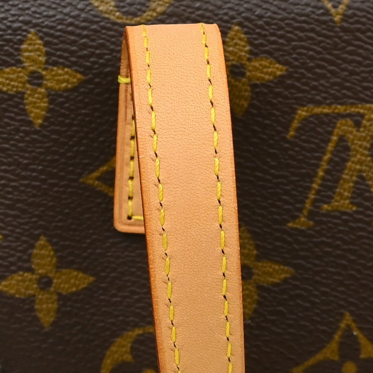 Louis Vuitton Sonatine Monogram Canvas, Brown, Canvas, Handbag