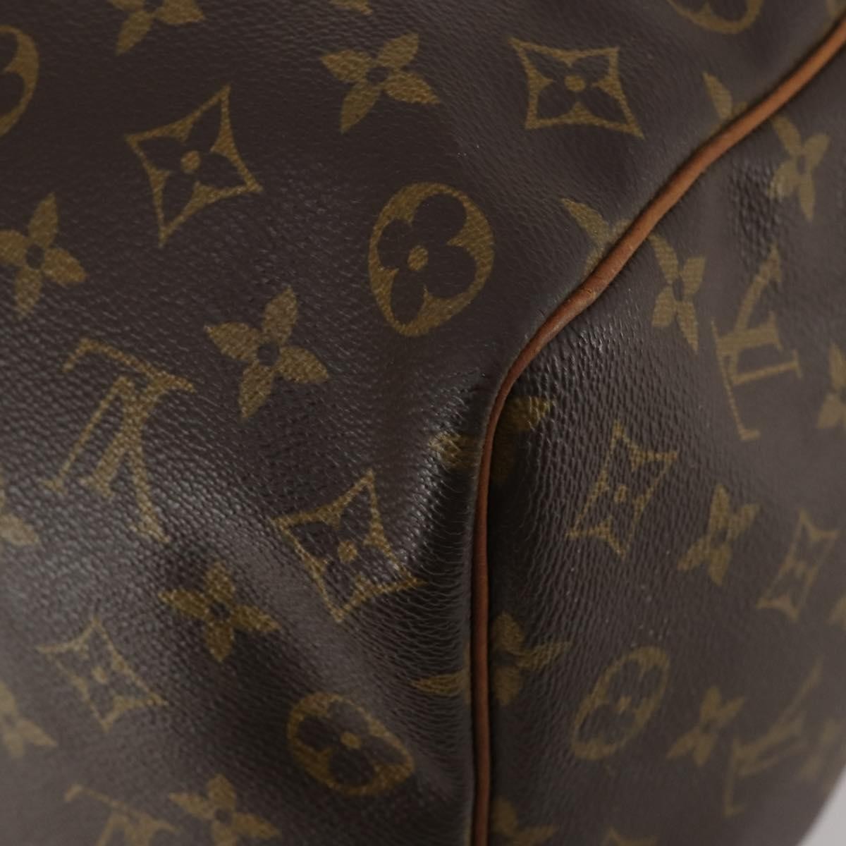 Louis Vuitton Keepall Monogram Canvas, Brown, Canvas, Travel Bag