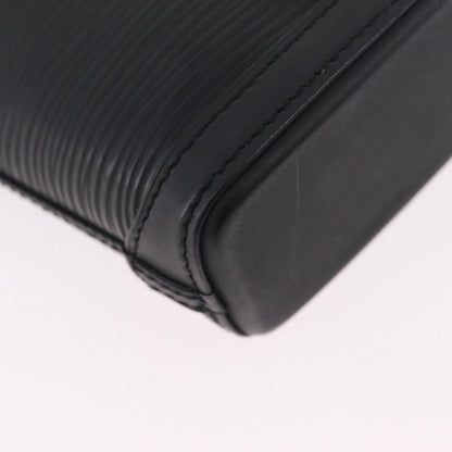Louis Vuitton Lockit Epi Leather, Black, Leather, Handbag