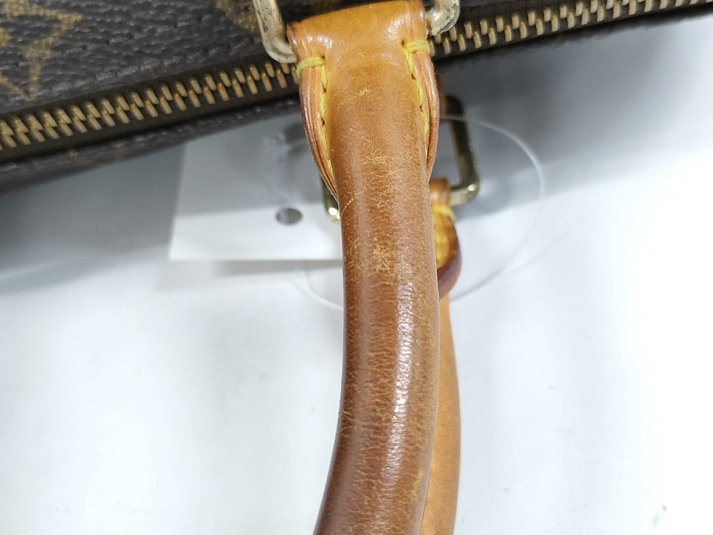 Louis Vuitton Speedy Handbag Monogram Canvas, Brown, Canvas, Handbag