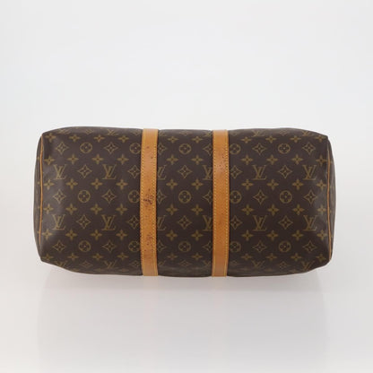 Louis Vuitton Keepall Monogram Canvas, Brown, Canvas, Travel Bag