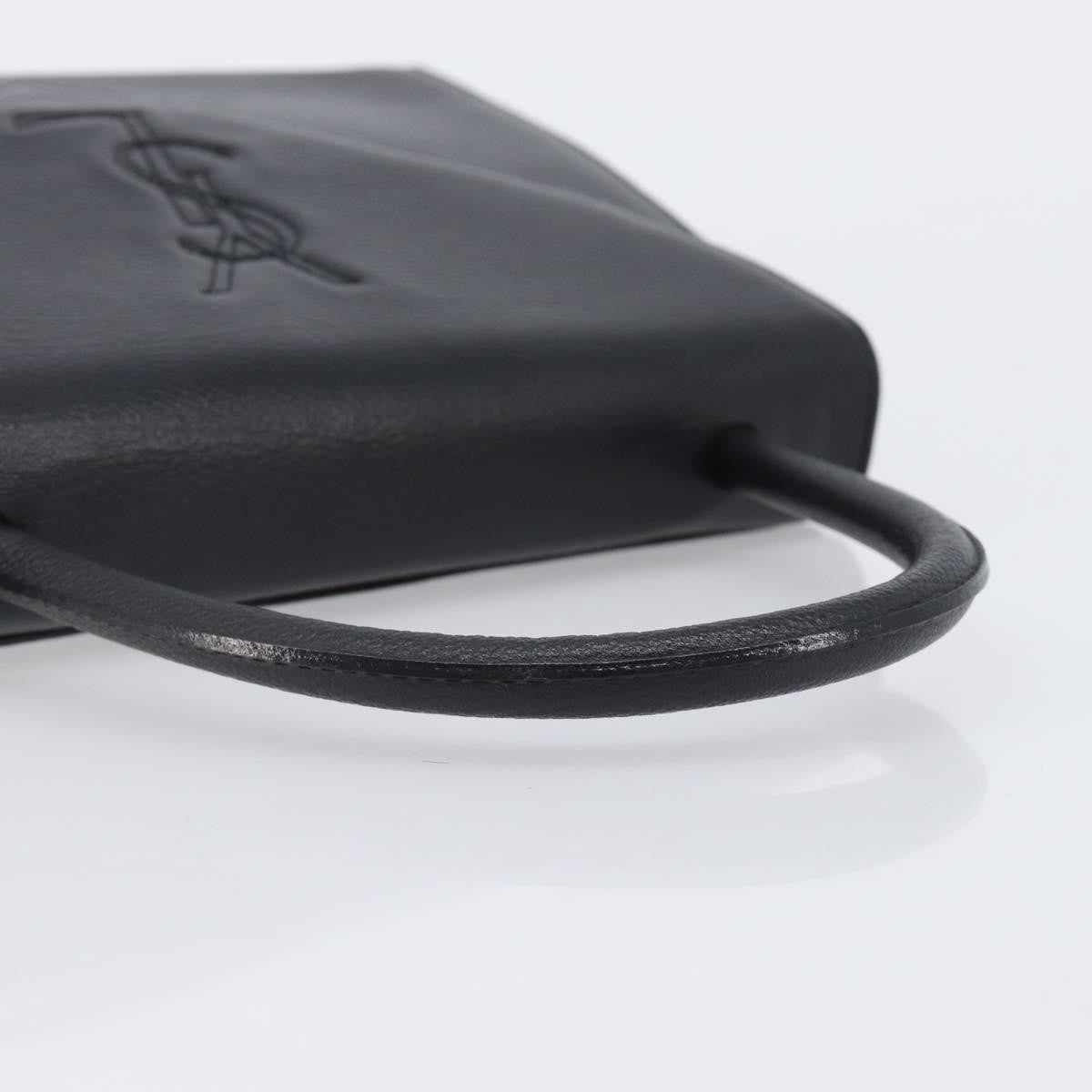 Saint Laurent Handbag Leather, Black, Leather, Handbag