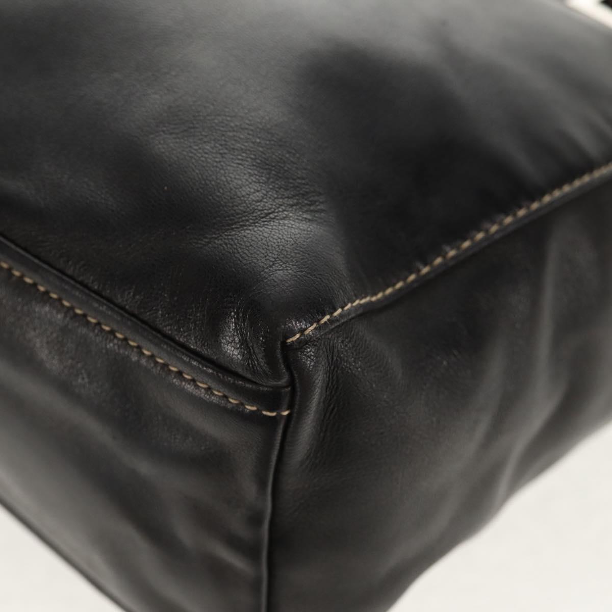 Prada Nappa Acciaio Tote bag, BLACK, LEATHER, Tote bag