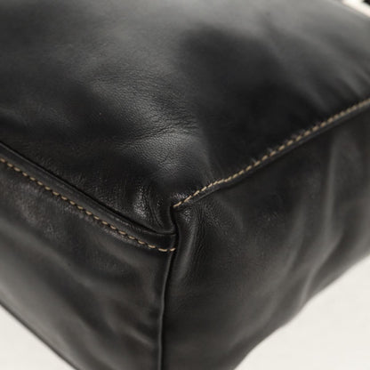 Prada Nappa Acciaio Tote bag, BLACK, LEATHER, Tote bag