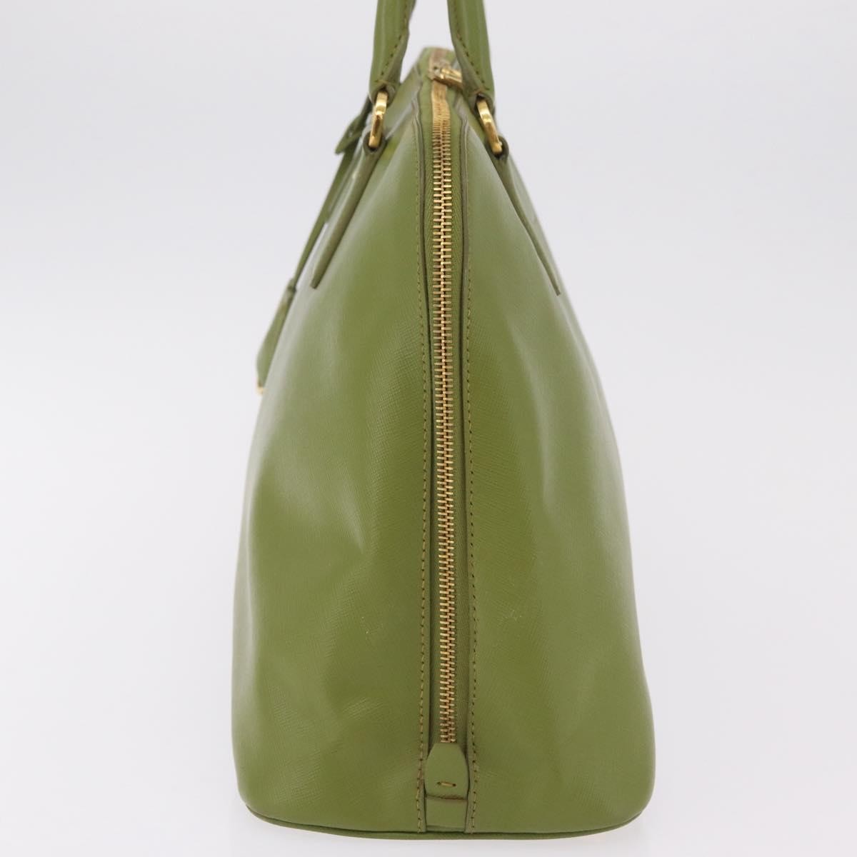 Prada Promenade Saffiano Leather, Green, Leather, Handbag