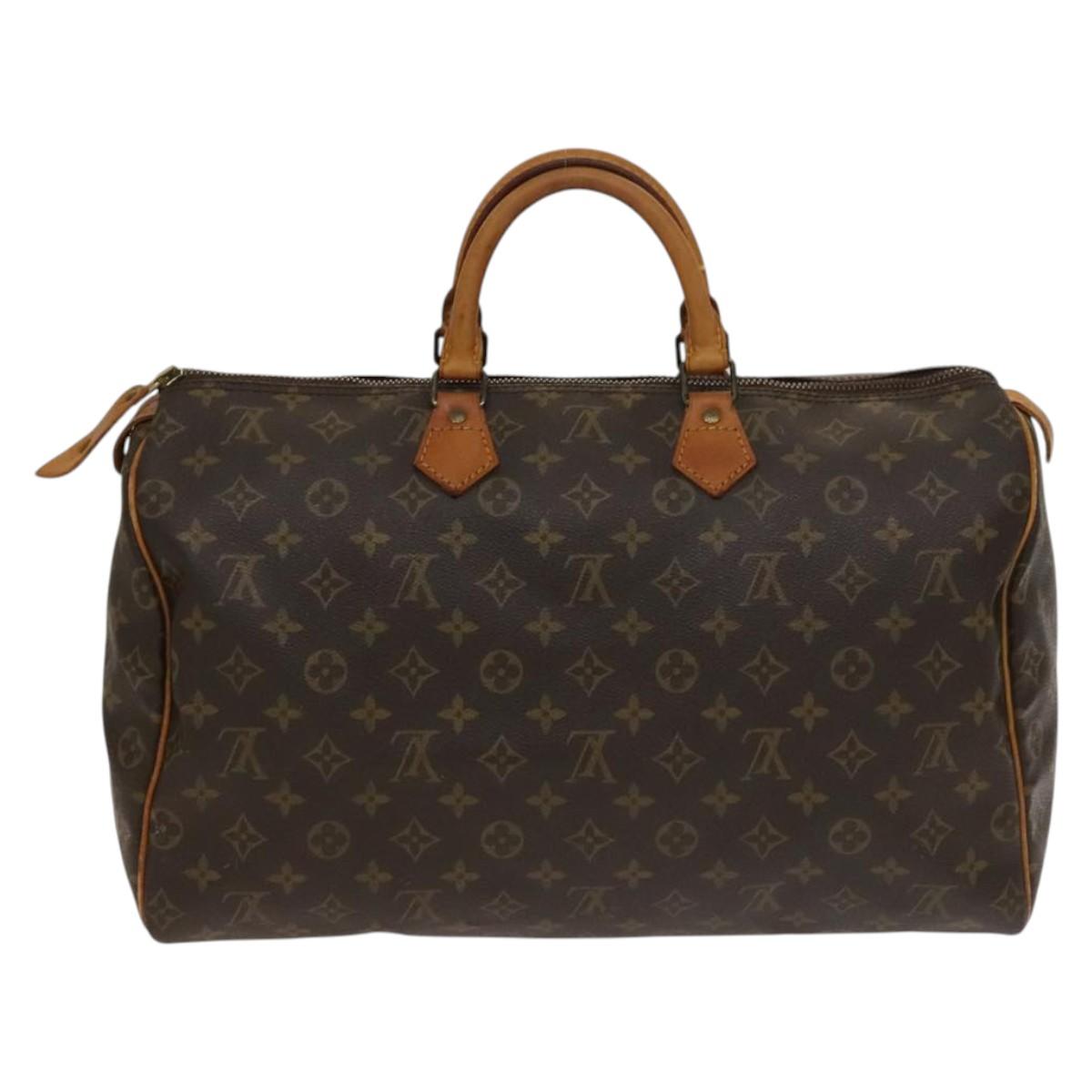 Louis Vuitton Speedy Bandouliere NM Bag Monogram Canvas, BROWN, CANVAS, Handbag