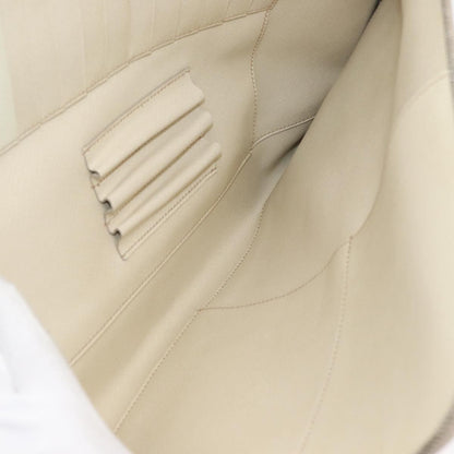 Prada Convertible Travel Saffiano Leather, Beige, Leather, Briefcase