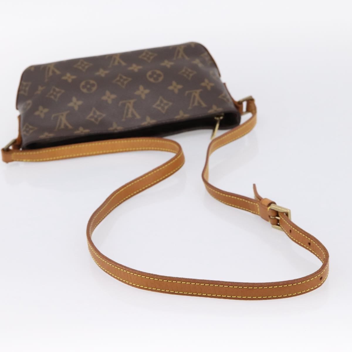 Louis Vuitton Trotteur Monogram Canvas, Brown, Canvas, Handbag