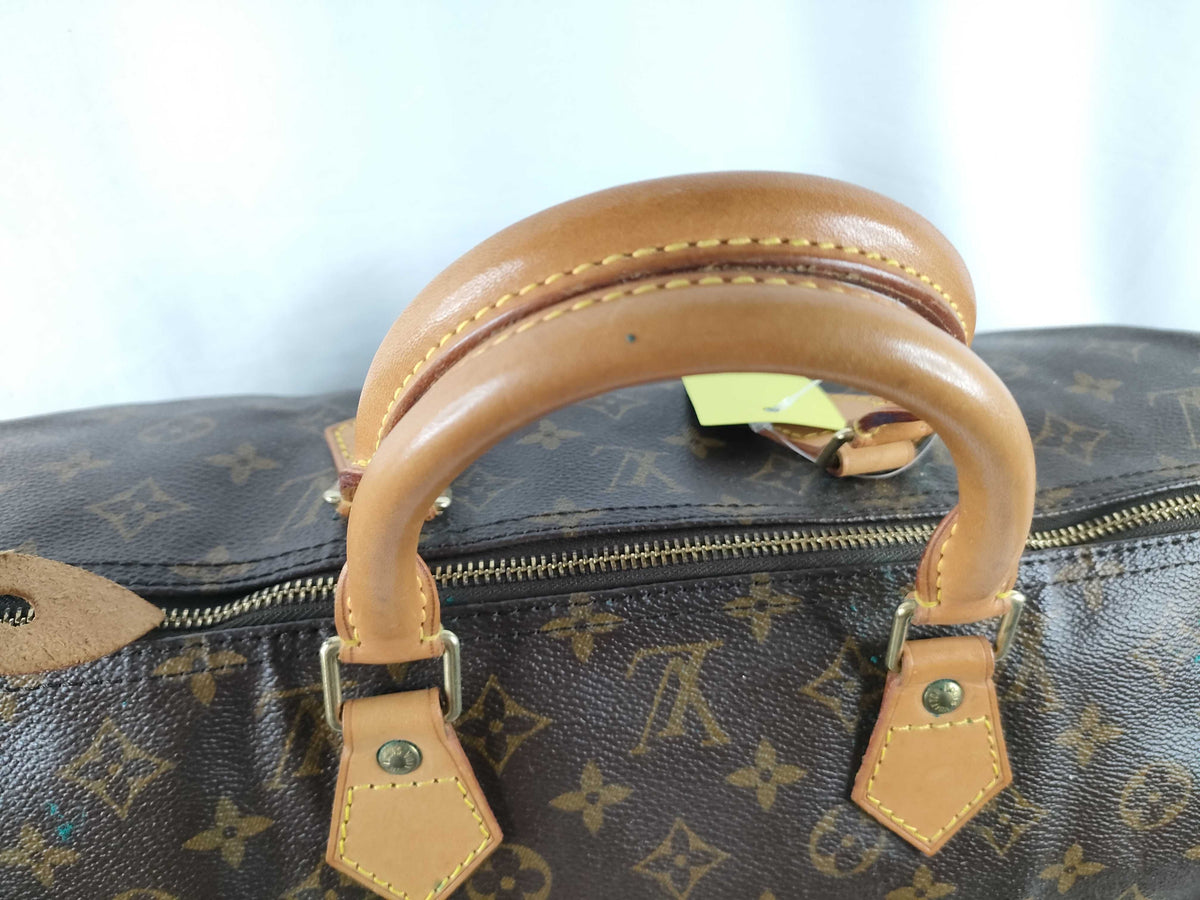 Louis Vuitton Speedy Monogram Canvas, Brown, Canvas, Handbag