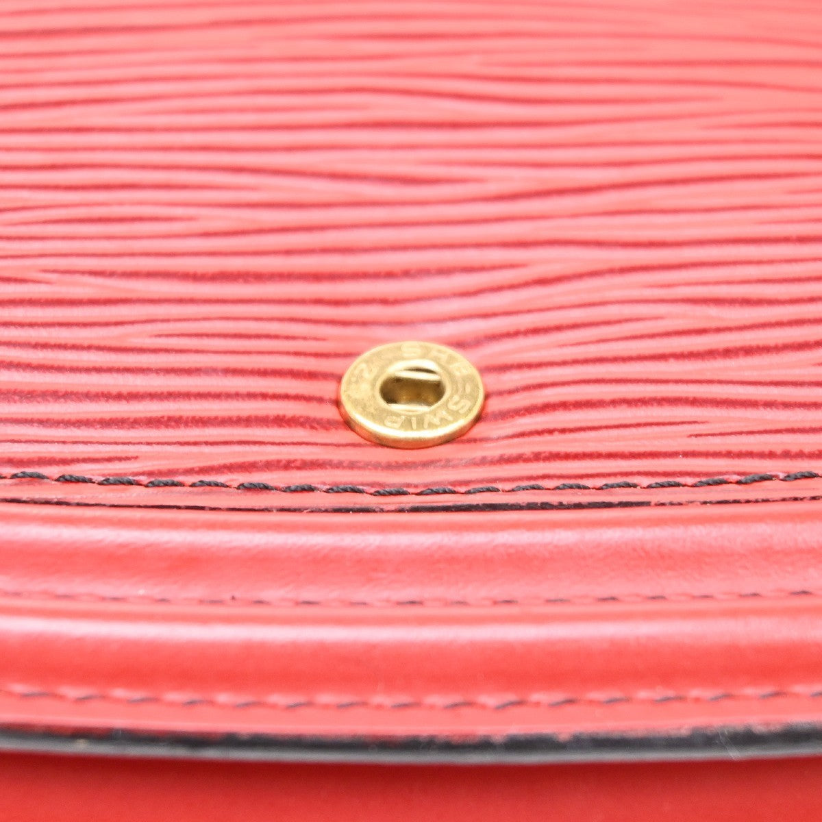 Louis Vuitton Tilsitt Bum Epi Leather, Red, Leather, Handbag