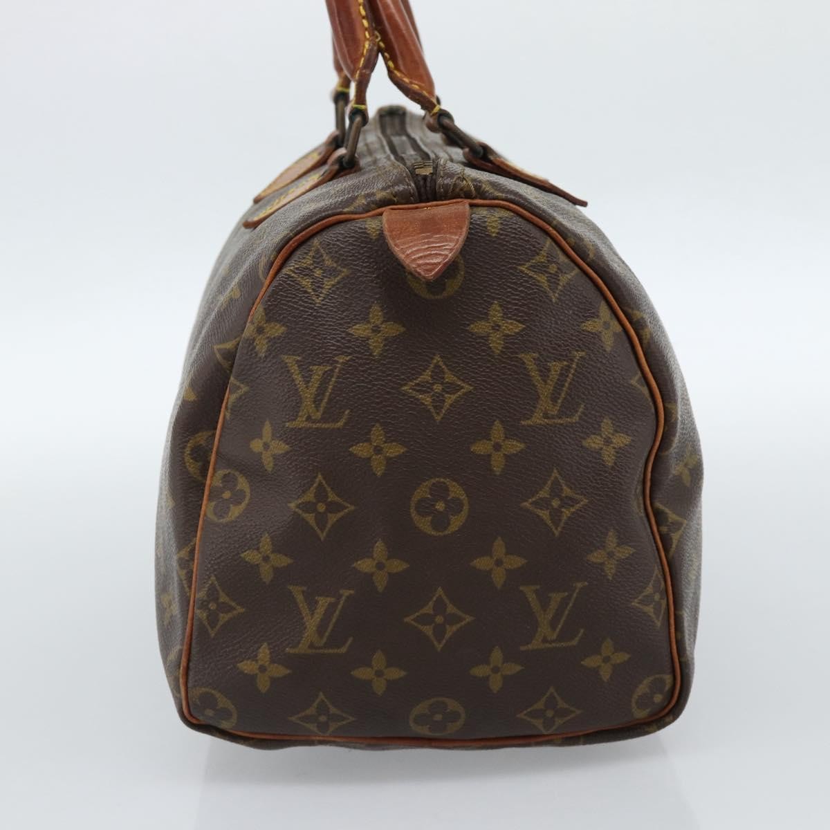 Louis Vuitton Speedy Monogram Canvas, Brown, Canvas, Handbag