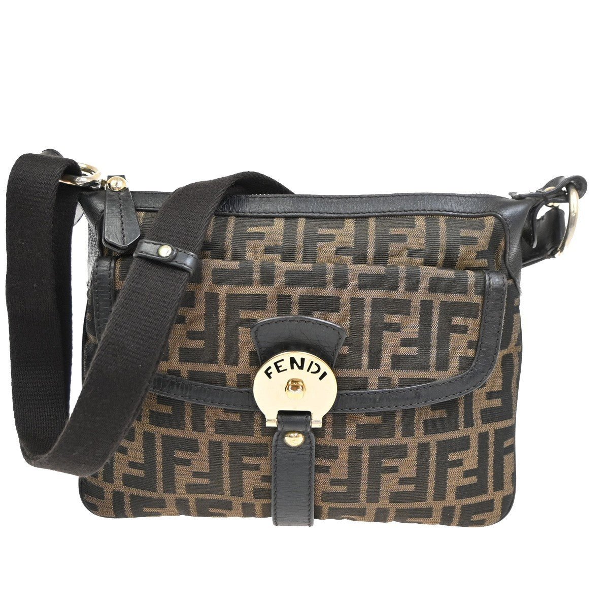 Fendi Chef Zip Crossbody Bag - Brandsamsara