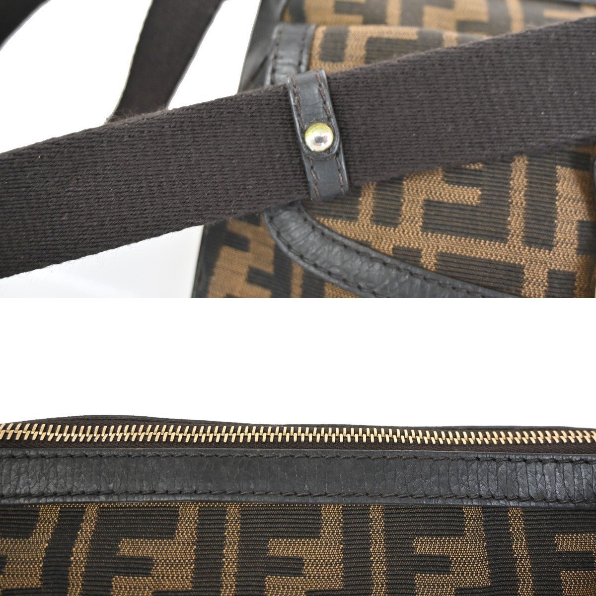Fendi Chef Zip Crossbody Bag - Brandsamsara