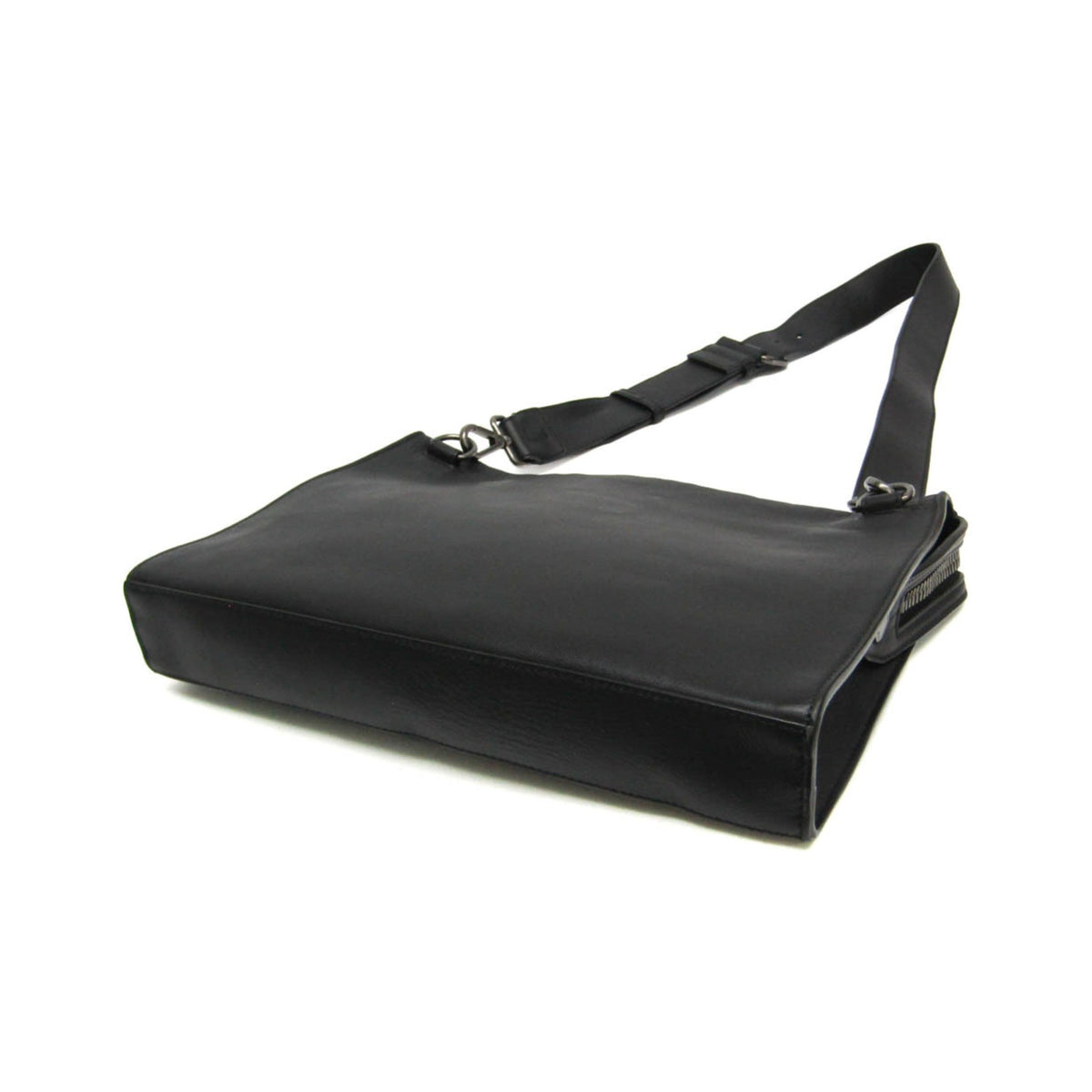 Fendi Convertible Document Holder Leather, Black, Leather, Briefcase