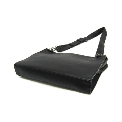 Fendi Convertible Document Holder Leather, Black, Leather, Briefcase