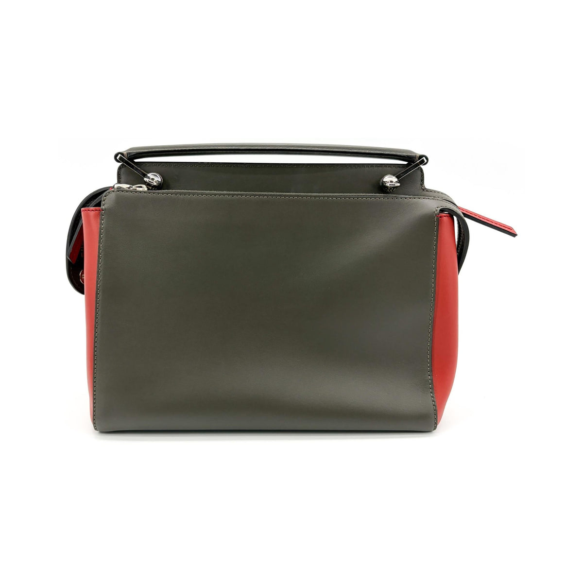 Fendi DotCom Click Quilted Leather, Multicolour, Leather, Shoulder Bag