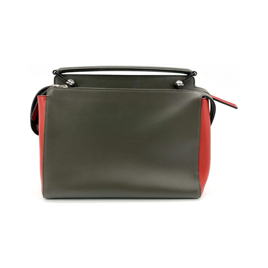 Fendi DotCom Click Quilted Leather, Multicolour, Leather, Shoulder Bag