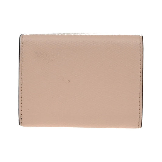 Fendi F is Fendi Trifold Leather, Pink, Leather, Wallet