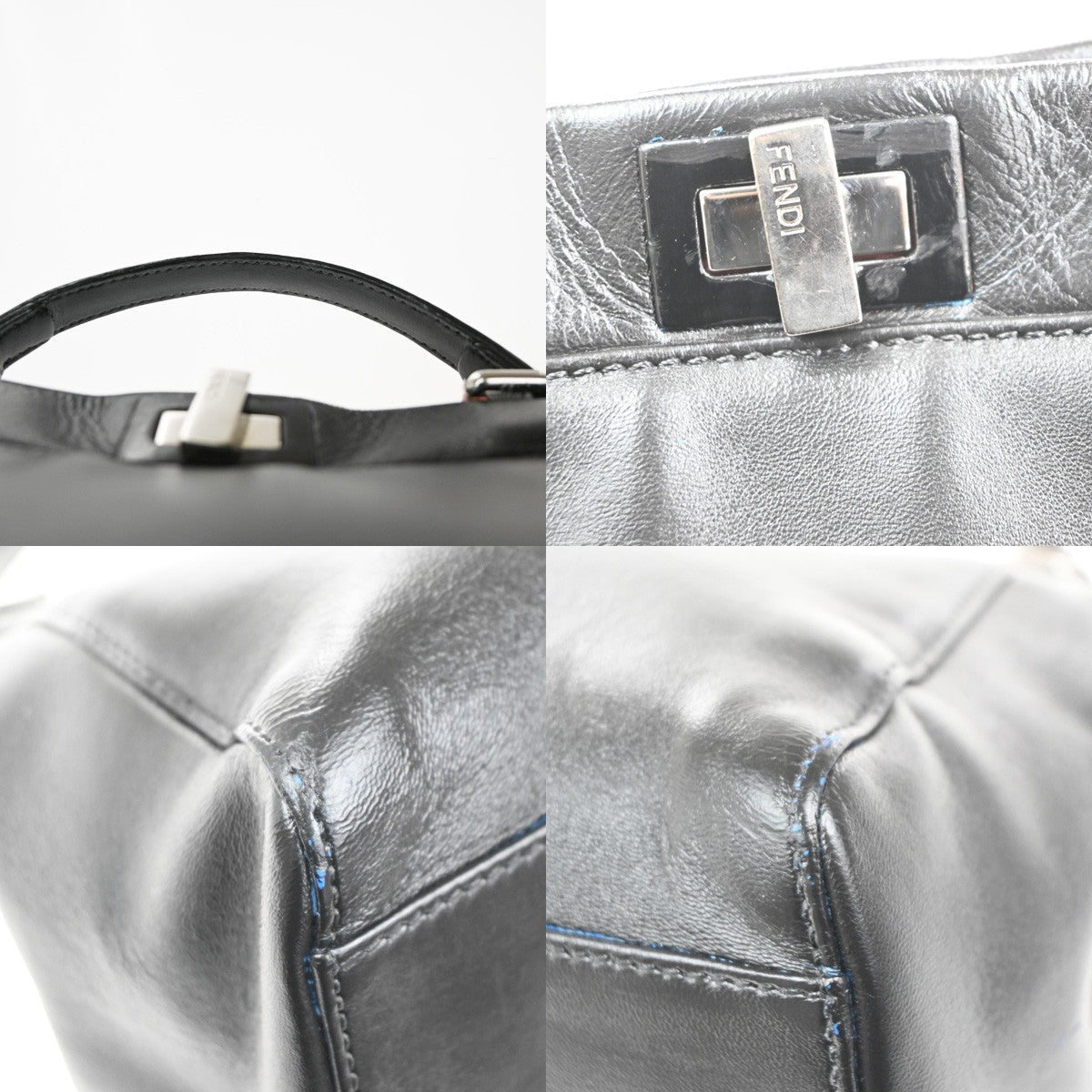 Fendi FENDI Peekaboo logo cuir - Brandsamsara