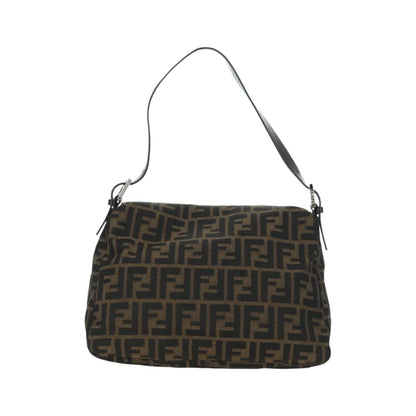 Fendi Mama Forever Zucca Canvas, Brown, Canvas, Handbag