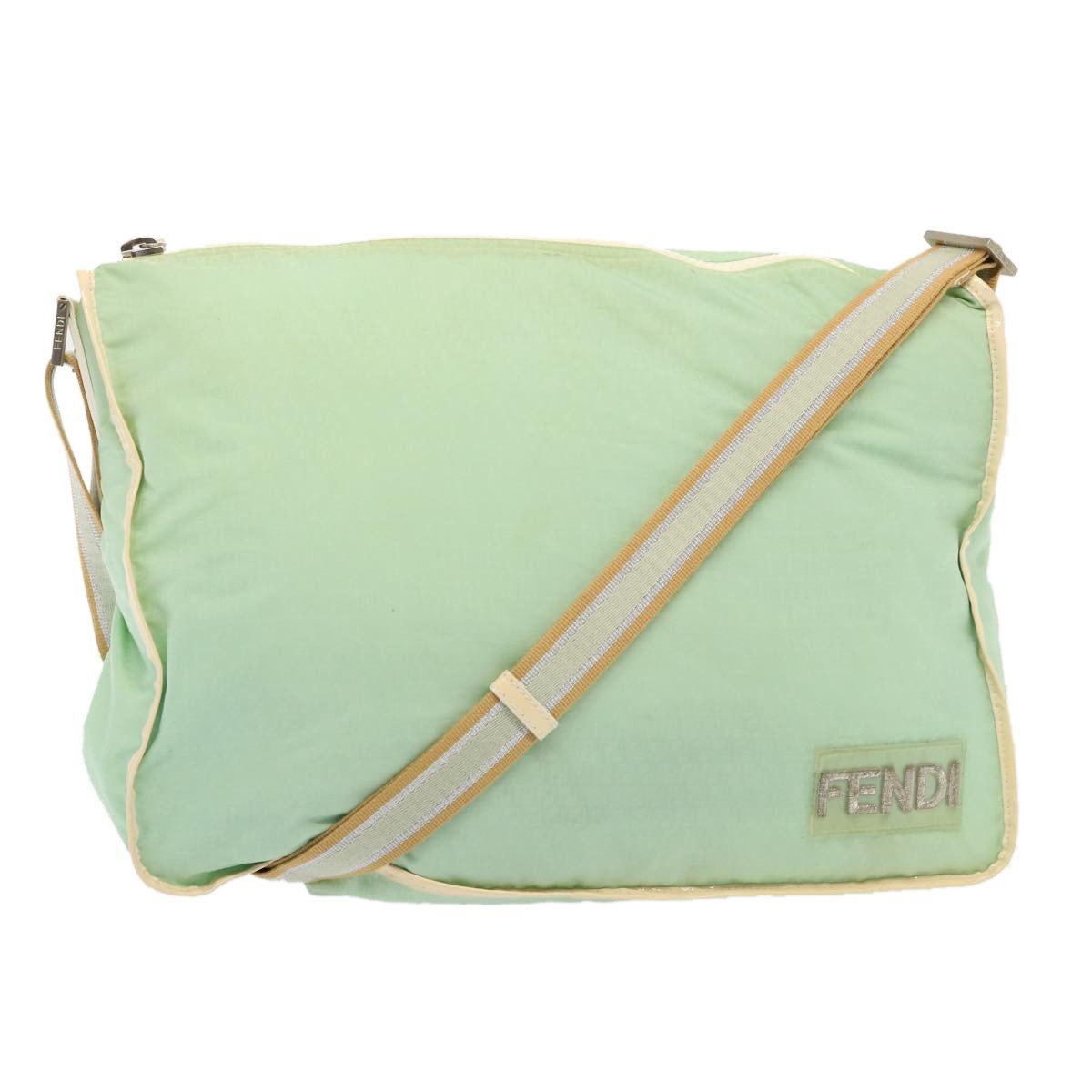 Fendi Vintage FF Zip Shoulder Bag - Brandsamsara