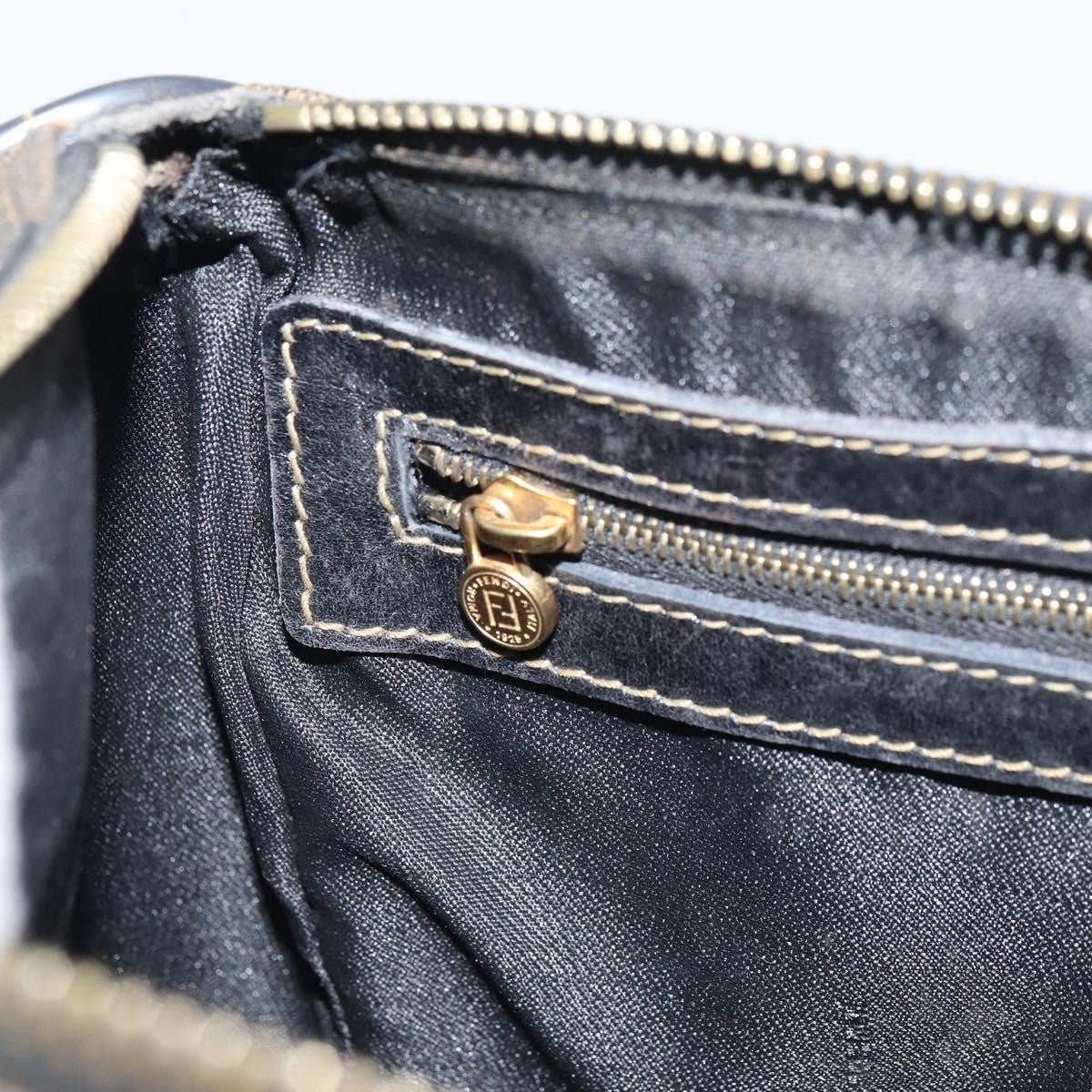 Fendi Vintage Pequin Shoulder bag - Brandsamsara