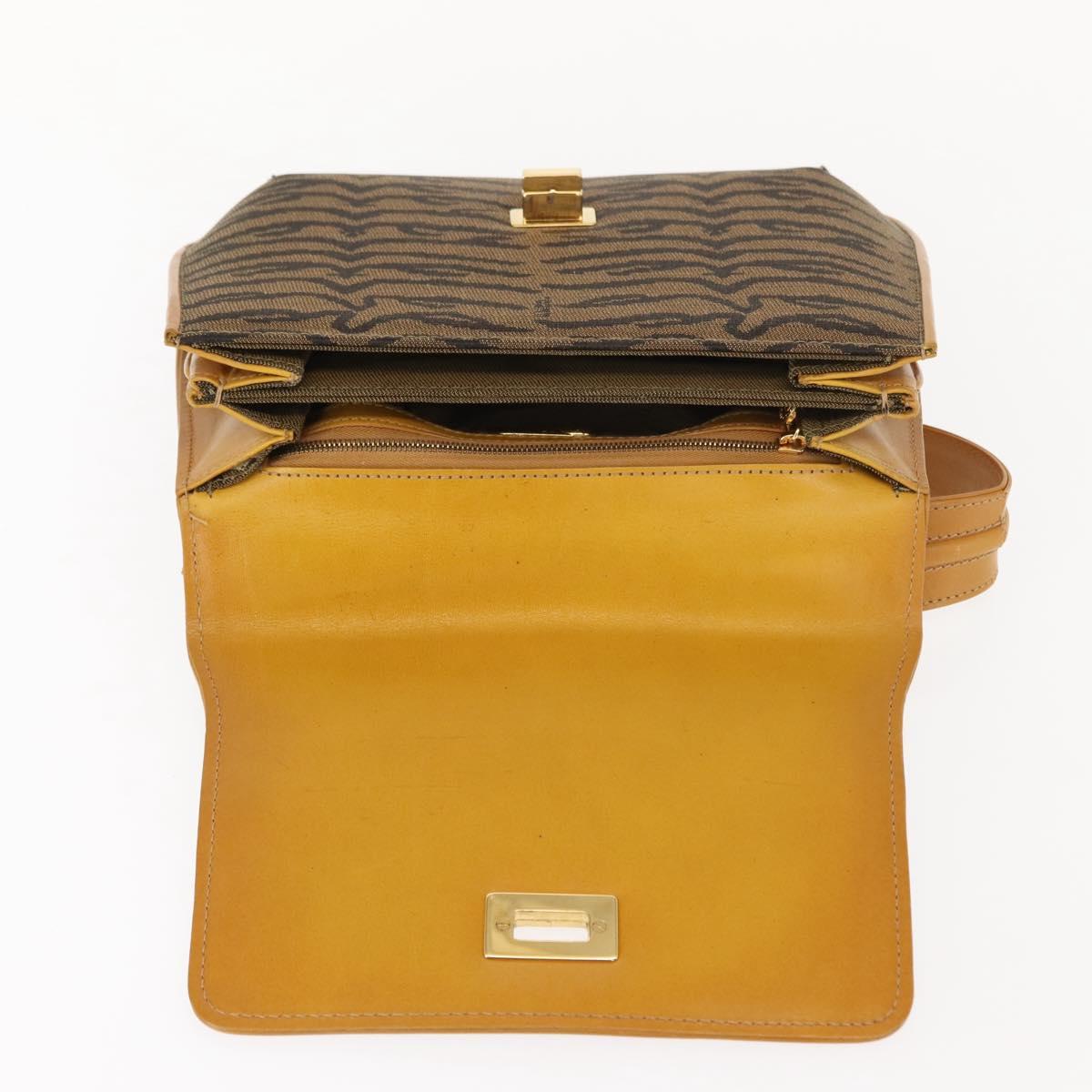 Fendi Vintage Tiger Print Shoulder Bag - Brandsamsara