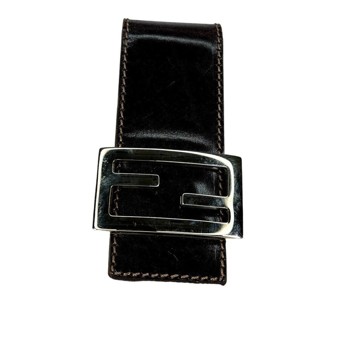 FENDI Zucca Canvas Mamma Baguette - Brandsamsara