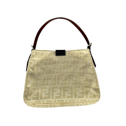 FENDI Zucca Canvas Mamma Baguette - Brandsamsara