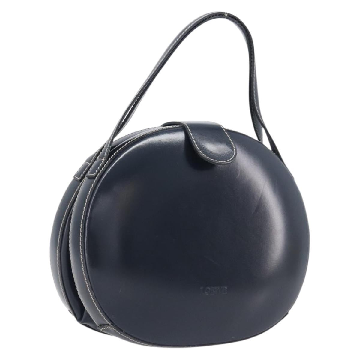 Loewe Vintage Leather, Navy, Leather, Shoulder Bag