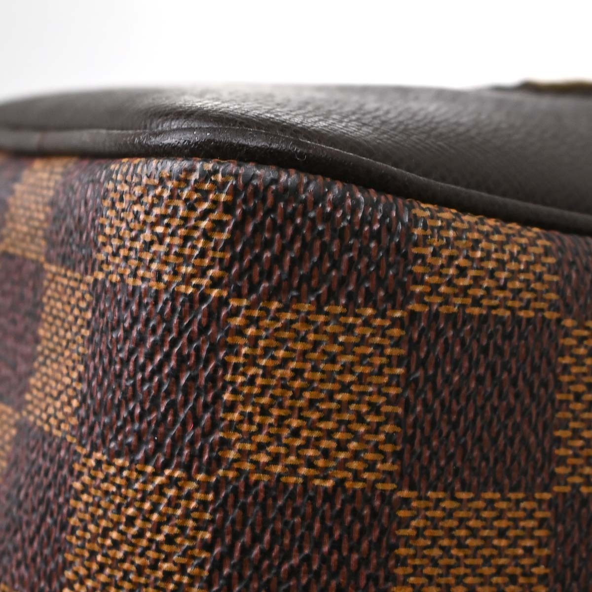 Louis Vuitton Brera Damier, Brown, Canvas, Handbag