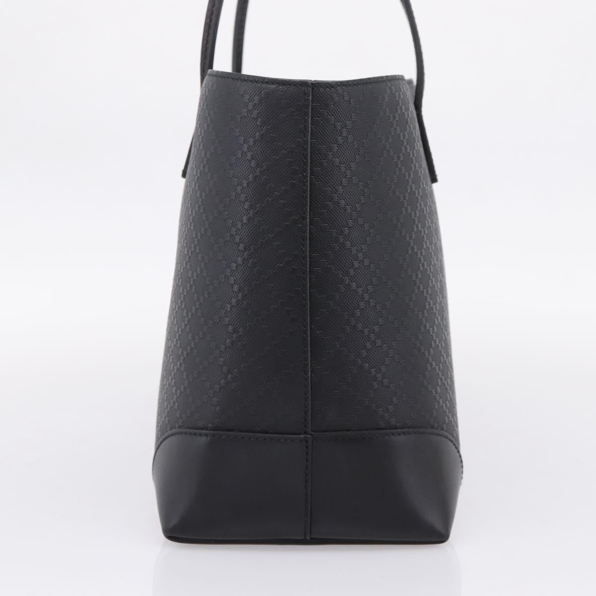 Gucci Bright Diamante Leather, Black, Leather, Tote Bag